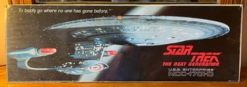 1993 Paramount Pictures - Star Trek The Next Generation U.S.S. Enterprise NCC-1701-D Poster