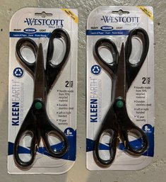 West Cott 8 INCH Scissors - 2 Pack - 2 Total