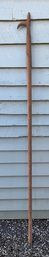 Vintage Wooden Handle Metal Pike Pole