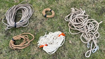 Assorted Lot Of Ropes - 5 Total