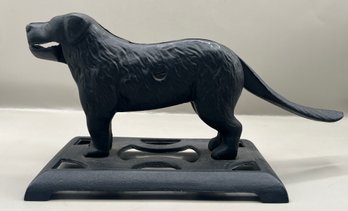 Cast Iron Dog Nut Cracker