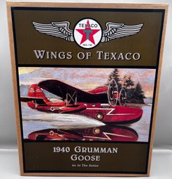 Wings Of Texaco 1940 Grumman Goose 4th In Series Die Cast Metal Coin Bank