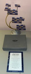 The Franklin Mint 1994 Star Trek Tridimensional Chess Set