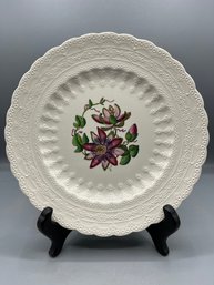 W.M Bluck And Co. Spode Bermuda Flowers Pattern Ceramic Plate
