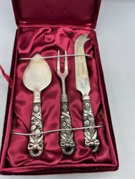 Elegance Silver Plated Server Set