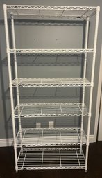 Inter-metro Metal 6-shelf Storage Rack