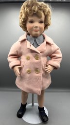 Decorative Porcelain Doll With Stand