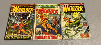 Marvel The Power Of Warlock Comic Books - 3 Total