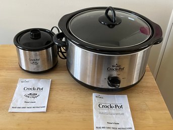 Rival Crockpot & Little Dipper - 2 Total