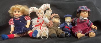 Assorted Dolls Lot , 5 Piece Lot
