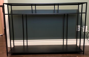 Metal Sofa Table With Shelf