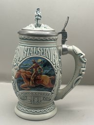 Avon Salute To The Postal Service 1996 Collectible Ceramic Stein