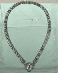 Judith Ripka 925 Rope Necklace - Box Included