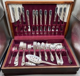 Oneida Tudor Plate Flatware Set - 105 Pieces Total