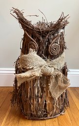 Decorative Wooden Stick/twig Owl