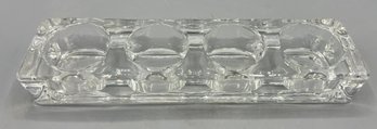 Thick Glass Tealight Holder - Holds 4