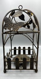 Decorative Wrought Iron Candle Holder