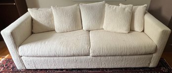 Cushioned Pull-out Sofa