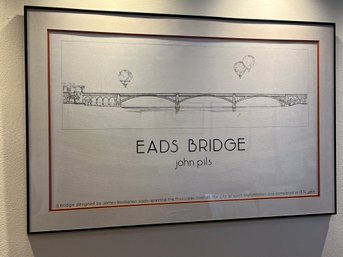 Eads Bridge Limited Edition Framed Print - Artist Signed