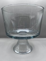 Glass Pedestal Centerpiece Bowl
