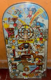 Vintage Bagatelle State Fair Toy Pinball Machine