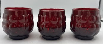 Anchor Hocking Royal Ruby Red Glassware Set - 3 Total