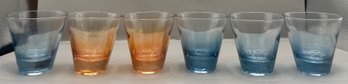 Multi-color Liquor Cordial Glassware Set - 6 Total