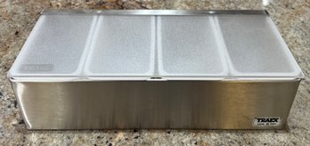 Traek Stainless Steel 4-slot Garnish Holder