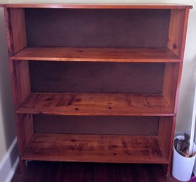 3 Tier Pine Book Shelf