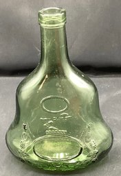 Green Glass Hennessy Bottle