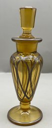 Amber Glass Perfume Bottle