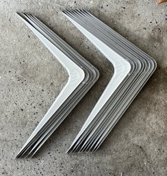 Metal Shelf Brackets - 14 Total
