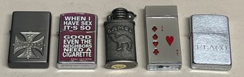 Assorted Lighters - 5 Total