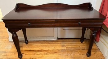 Broyhill Solid Wood Console Table With 2 Drawers