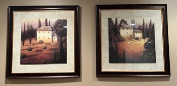 James Wiens Framed Print - Tuscany Evening - 2 Total
