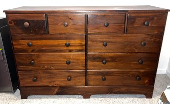 Solid Wood 10-drawer Dresser