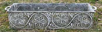 Decorative Metal Garden Planter With Handles - Made In India