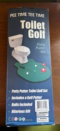 Pee Time Tee Time Bathroom Golf Game- New In Box