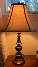 Brass-tone Metal Table Lamp