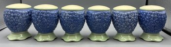 Pfaltzgraff Hydrangea Pattern Stoneware Salt & Pepper Shaker Set - 6 Pieces Total