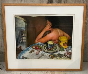 Artist Signed Lithograph Framed - A Women's Place #24/50 1982
