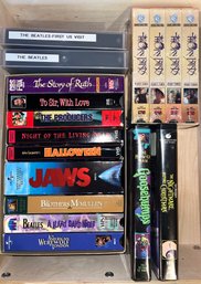 Assorted VHS Tapes