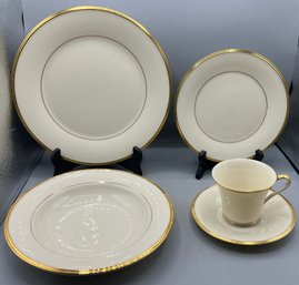Lenox Eternal Porcelain China Set - 45 Pieces Total