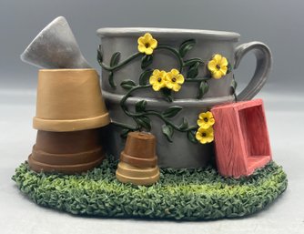 Decorative Candle Cuddlers Watering Can Votive Holder Figurine