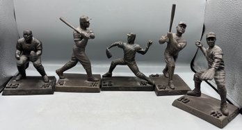 Alexander Global Promotions Resin Bobble Dobbles Baseball Player Figurines - 5 Total