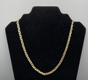 14K Gold Mens Necklace - 13.8 Grams - Made In Italy