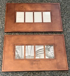 Pottery Barn Wooden Picture Frames - 2 Total