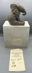 Lenox Smithsonian Institution 1991 Fine Porcelain African Elephant Calf Figurine - Box Included