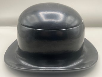 Ceramic Lidded Top Hat Bowl