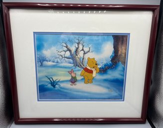 Original Disney Animation Production Cel Framed - Winnie The Pooh